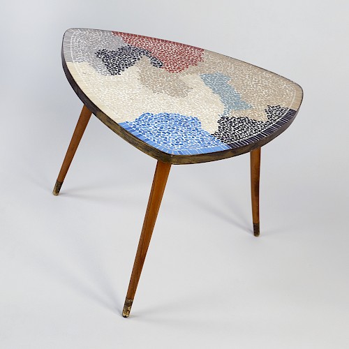 Midcentury Mosaic Coffee Table
