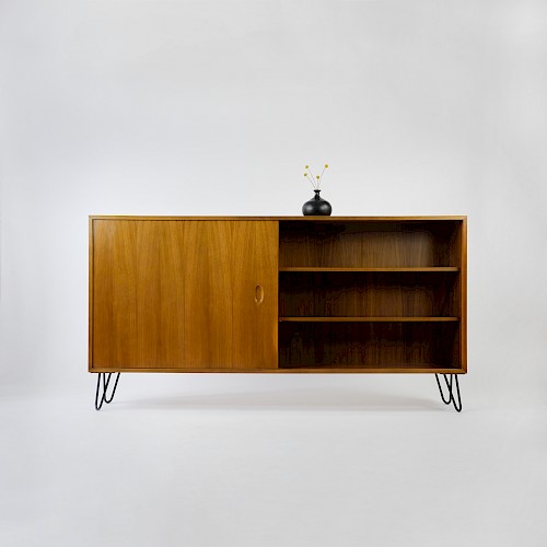 Midcentury Walnut Sideboard by WK Möbel