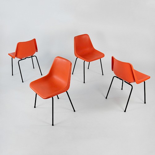 Set of 4 ‘Polyprop’ Chairs by Robin & Lucienne Day